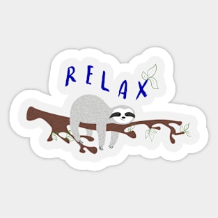 Sloth relax Sticker